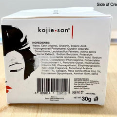 Kojie San 30g face cream provides daily moisture