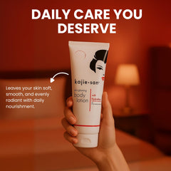 Kojie San Kojic Acid Lotion quick-absorption texture for non-greasy feel