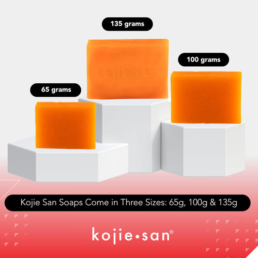 Kojie San soap lather closeup showing rich foam for gentle daily cleansing.