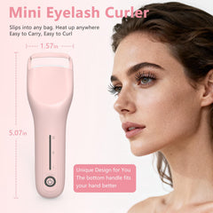 KOKABI compact travel-friendly curler fits in a small makeup bag.
