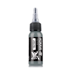 Kokkai Sumi Cool Gray Ink Set label—sterile, vegan, and kosher certified.