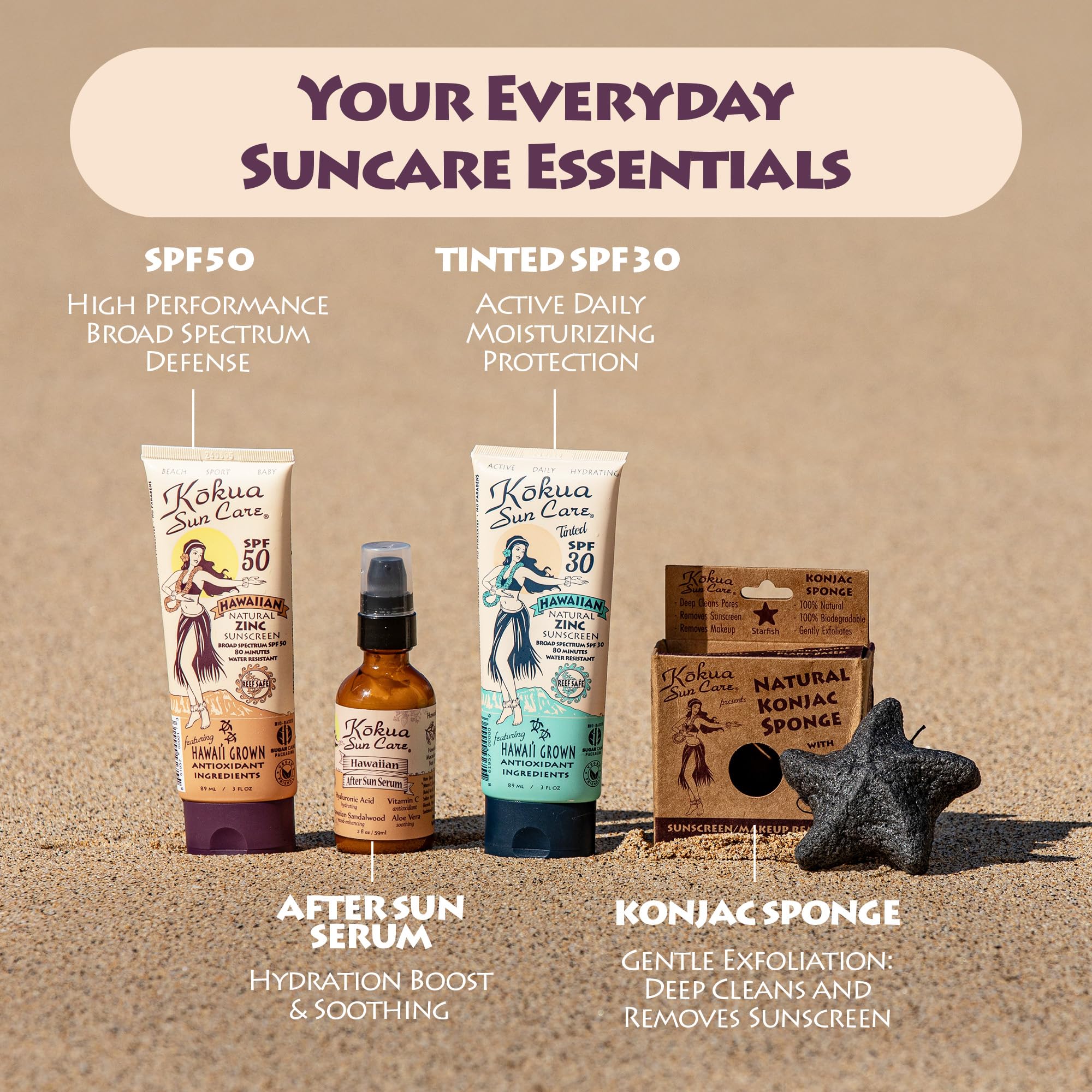 Kokua Sun Care makeup-primer use as a lightweight daily hydrator.