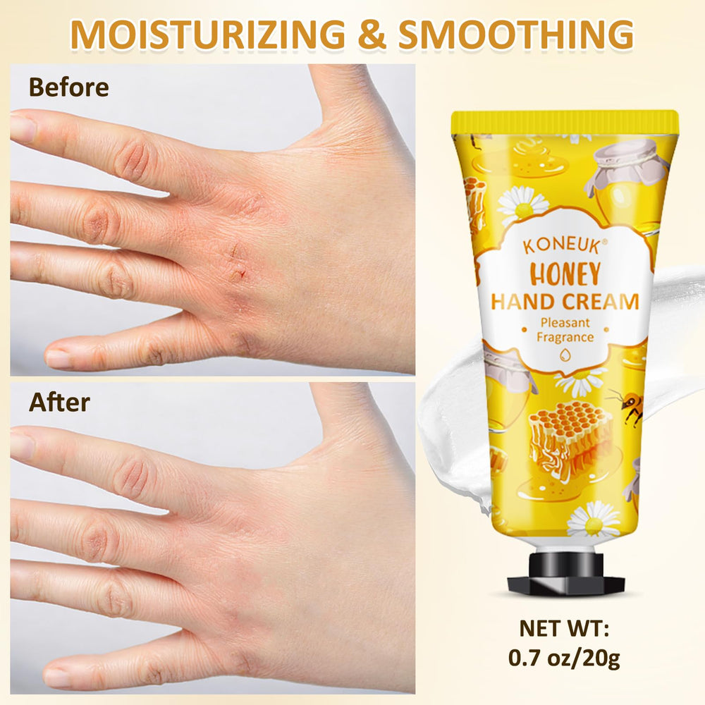 KONEUK lavender-citrus hand cream set delivers long-lasting moisture.