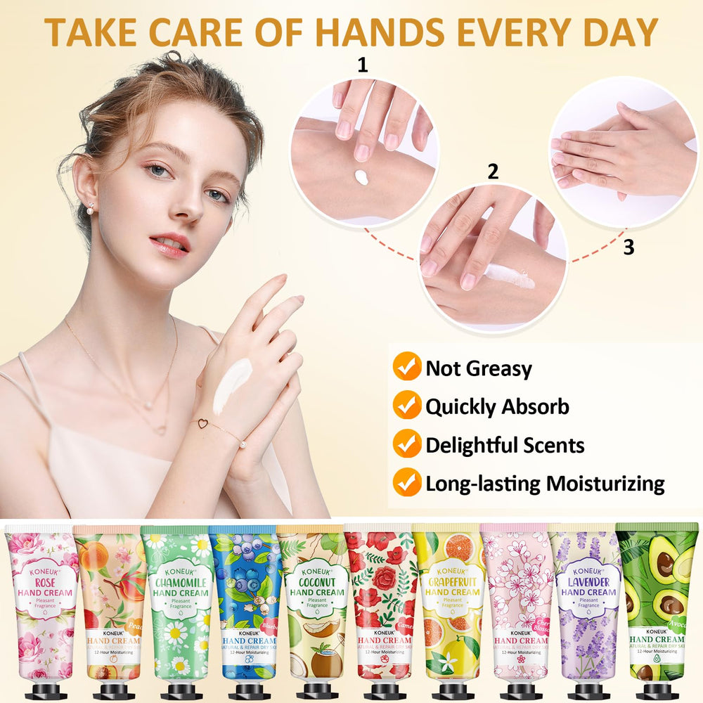 KONEUK avocado hand cream for nourishing care on dry hands