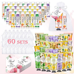 KONEUK hand cream bulk pack with six scents ideal for guest favors