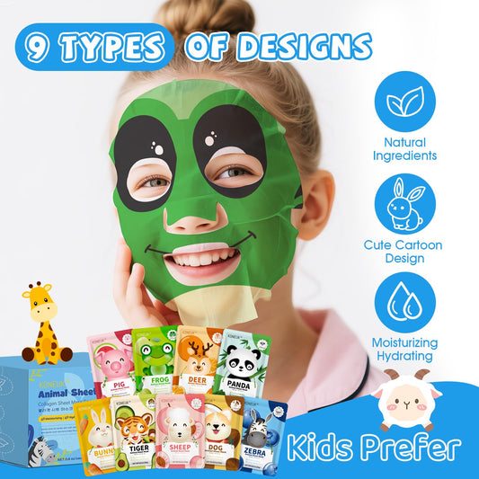 KONEUK panda design mask for playful skincare and teen pampering