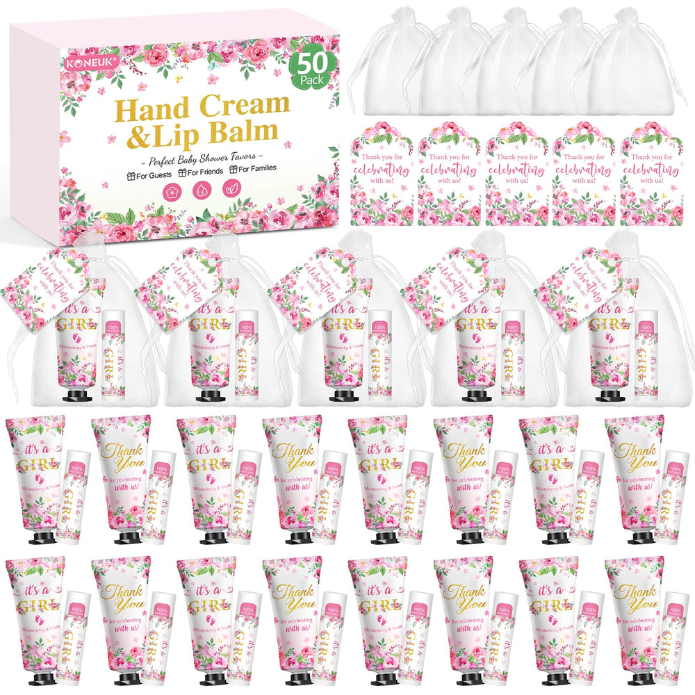 KONEUK hand cream with cherry blossom scent ideal for guest favors at baby showers