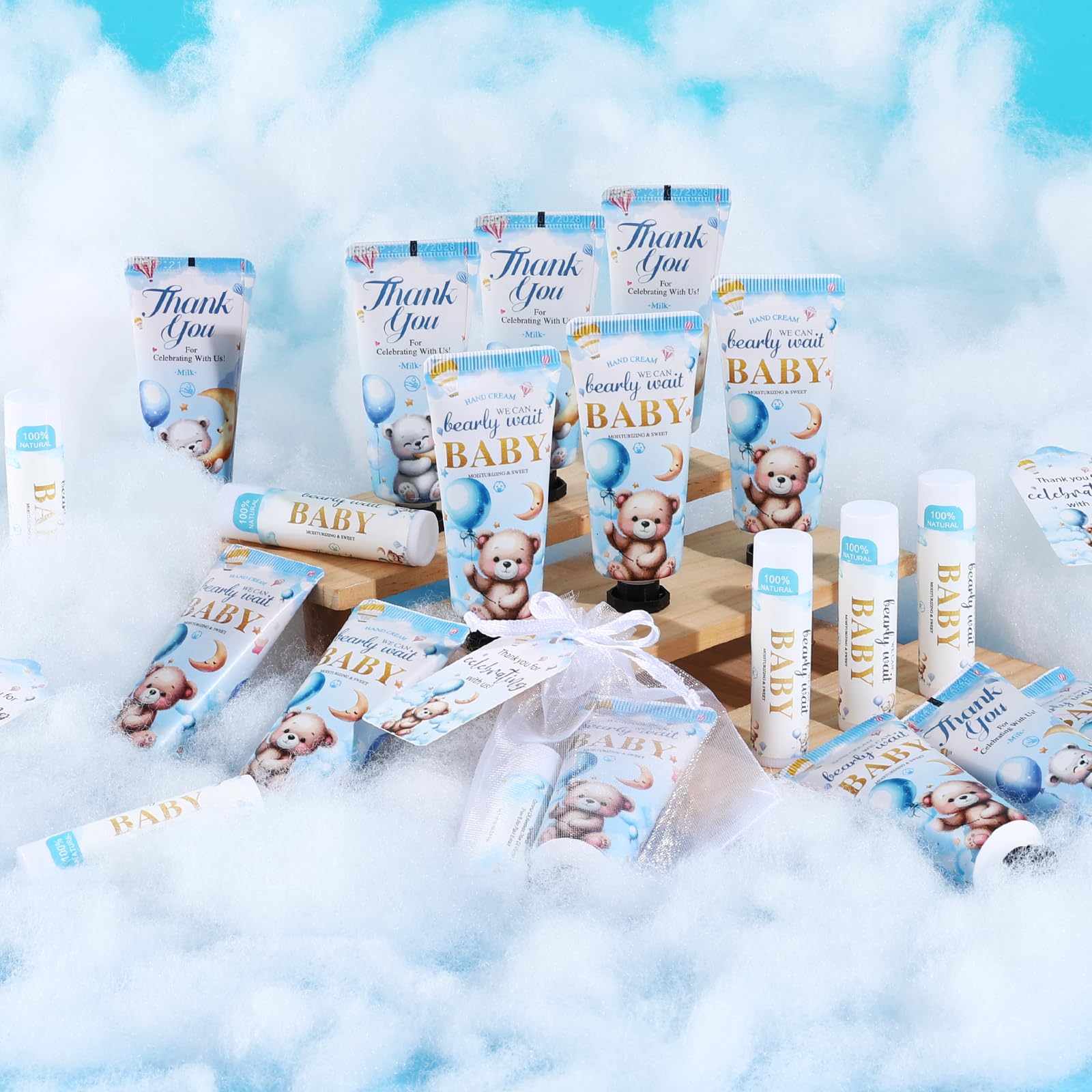 KONEUK bear-themed favors charm guests at baby showers