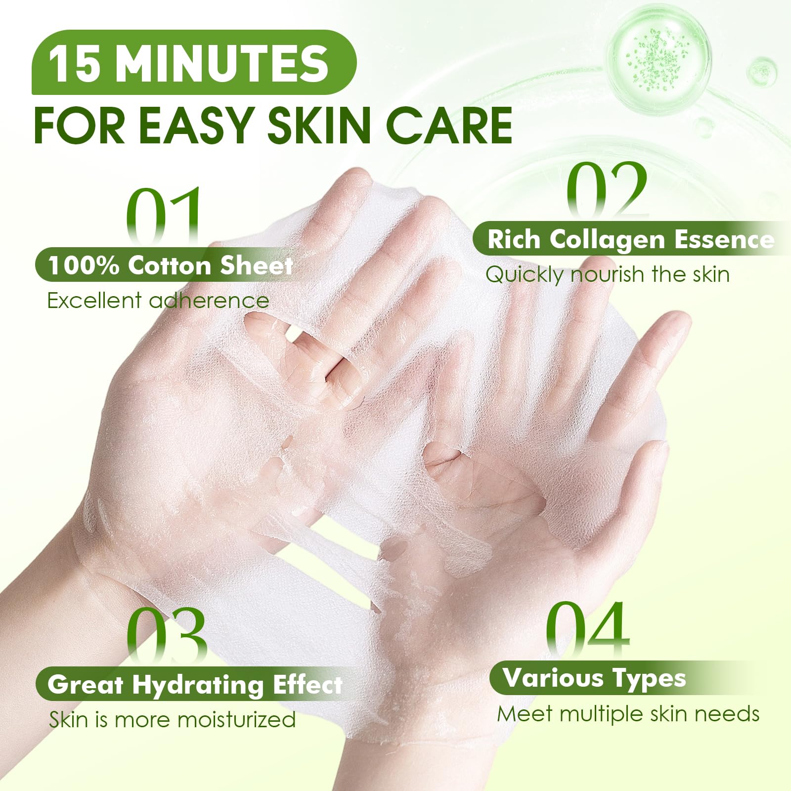 KONEUK Camellia face mask for nourished skin