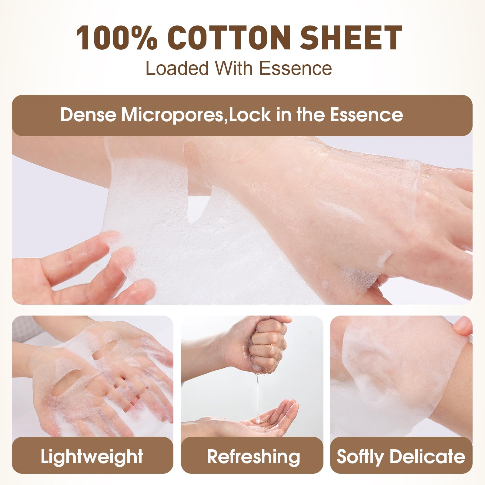 KONEUK pearl collagen mask brightens and refines skin texture