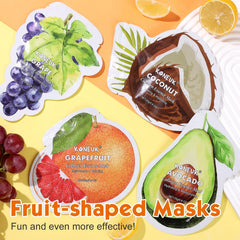 KONEUK strawberry mask for nourished skin and gentle care