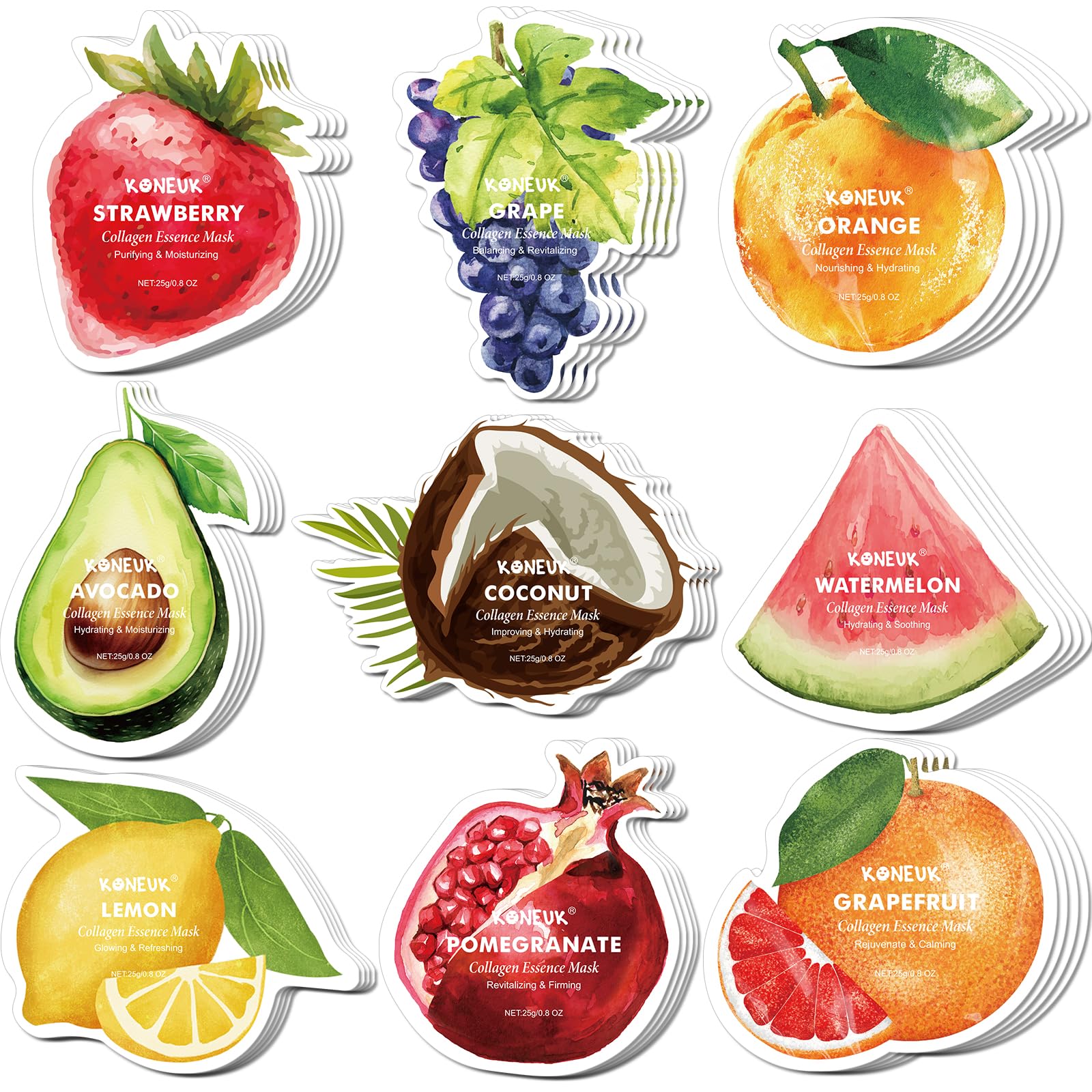 KONEUK watermelon mask for hydration and refreshing skin