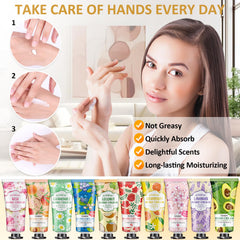 KONEUK hand cream contains aloe, shea butter, and vitamin E for nourishing plant-based moisture.
