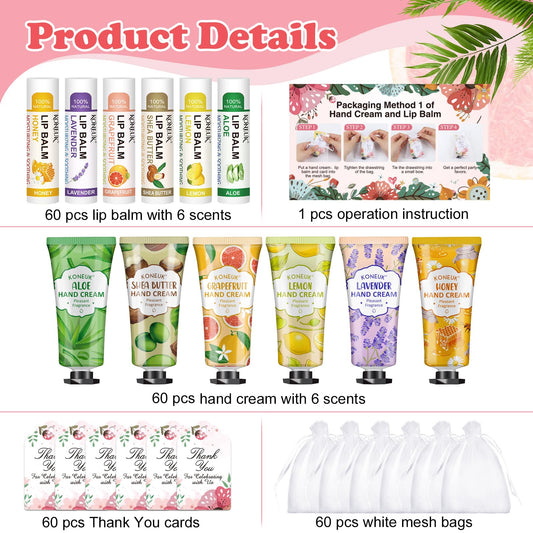 KONEUK hand cream scent variety display illustrating moisturizing options