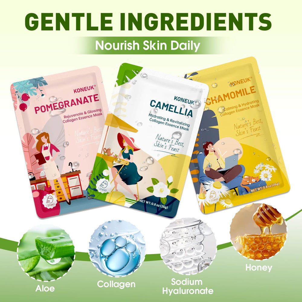 KONEUK Lavender face mask delivers soothing hydration after a long day.