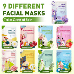 KONEUK Lavender face mask for soothing, hydrated skin