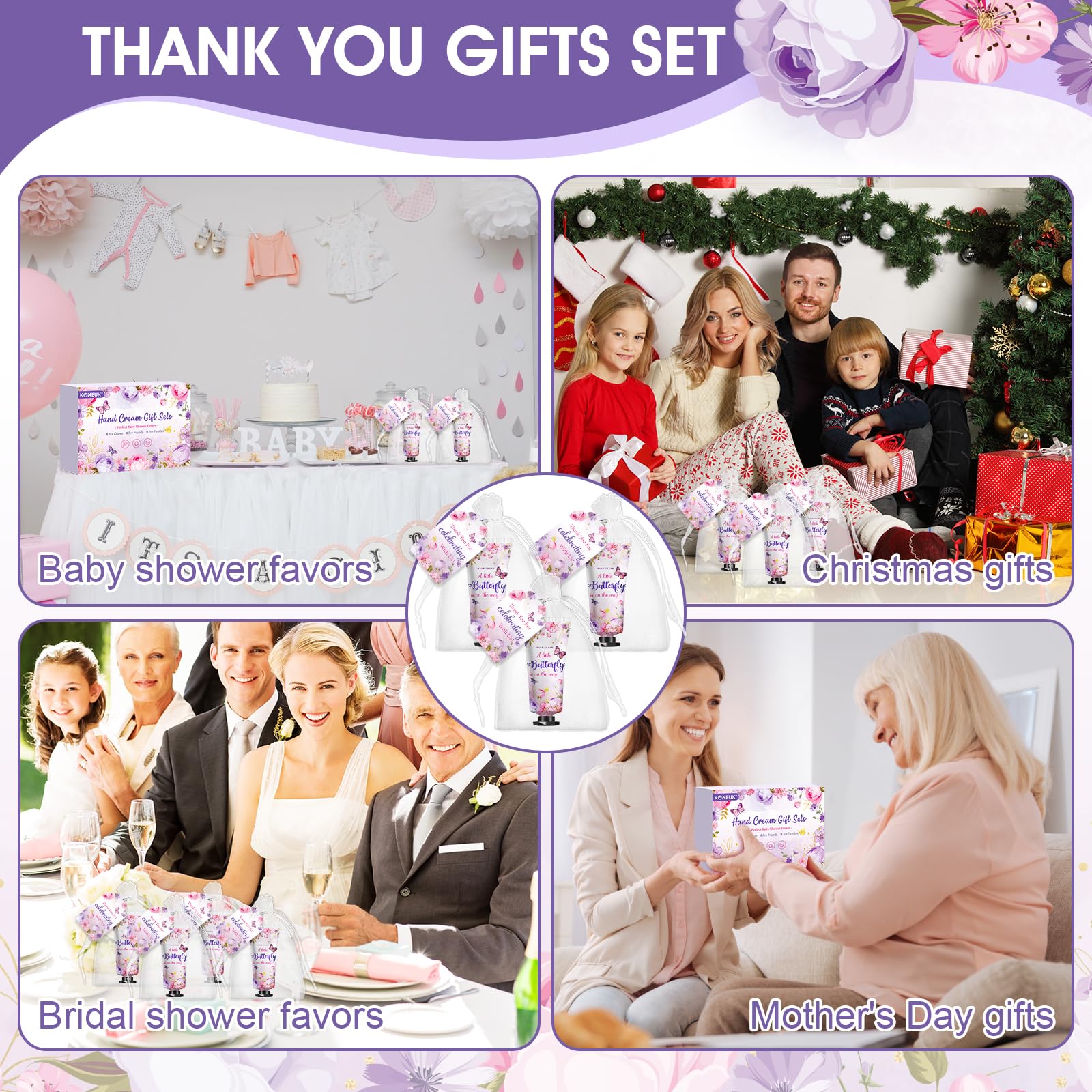 KONEUK organza gift bags ready to house guest favors