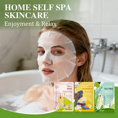 KONEUK Rose face mask for calming, hydrated skin