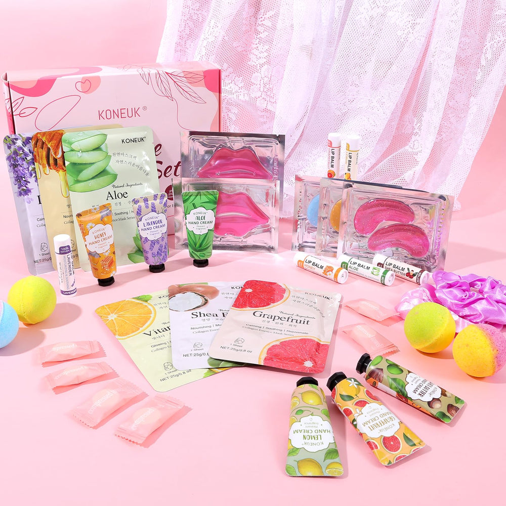 KONEUK spa party compressed towels for quick refresh between activities