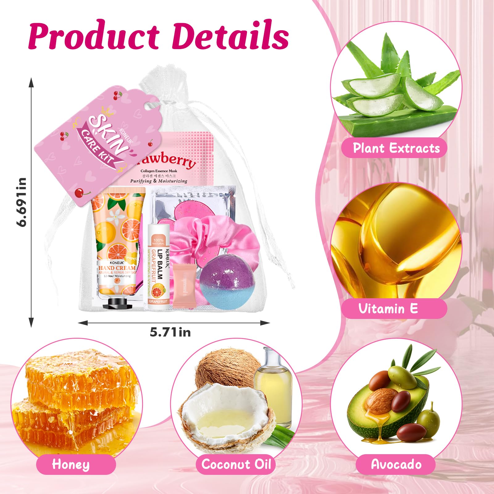 KONEUK lip balm for hydration and gentle color