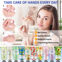KONEUK mini hand cream for on-the-go use in bags, desks, pockets.