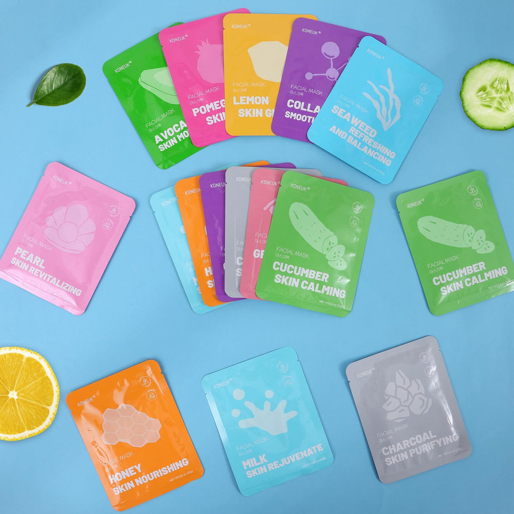 KONEUK packaging display for easy gifting of the 72-pack set.
