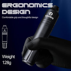 Kooba gloves included for hygienic, comfortable tattoo sessions.
