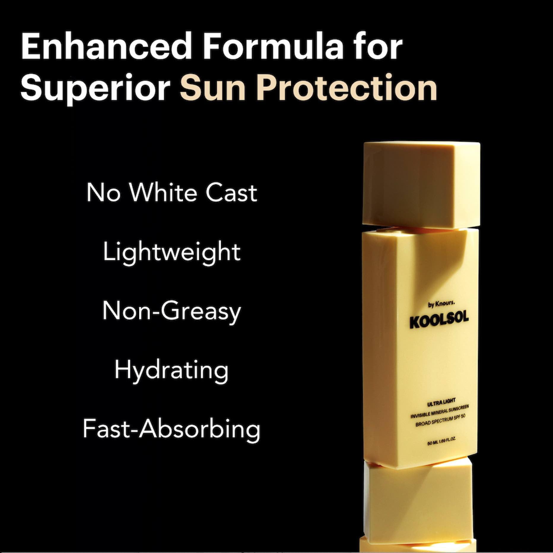 KOOLSOL hydrating-centella-niacinamide bottle nourishes and soothes for a refreshed feel.