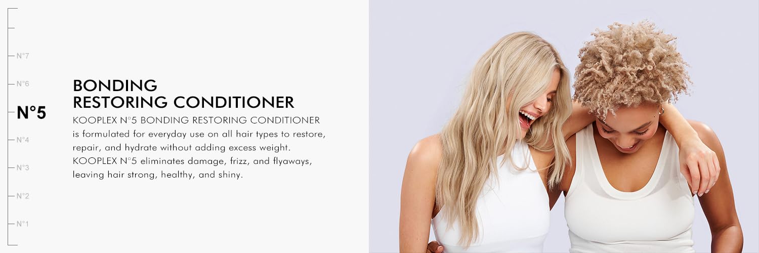 KOOPLEX No.5 keratin boost strengthens fragile hair fibers
