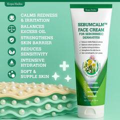 KOPA HAIKU natural ingredients label highlights plant-based formula for sensitive skin.
