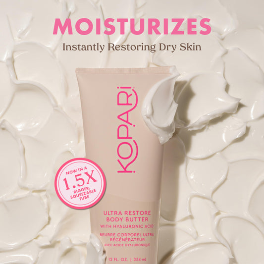 Kopari coconut scent on skin for a tropical mood