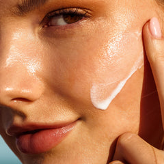 Kopari Face Shield SPF 30 yields a dewy glow without white cast