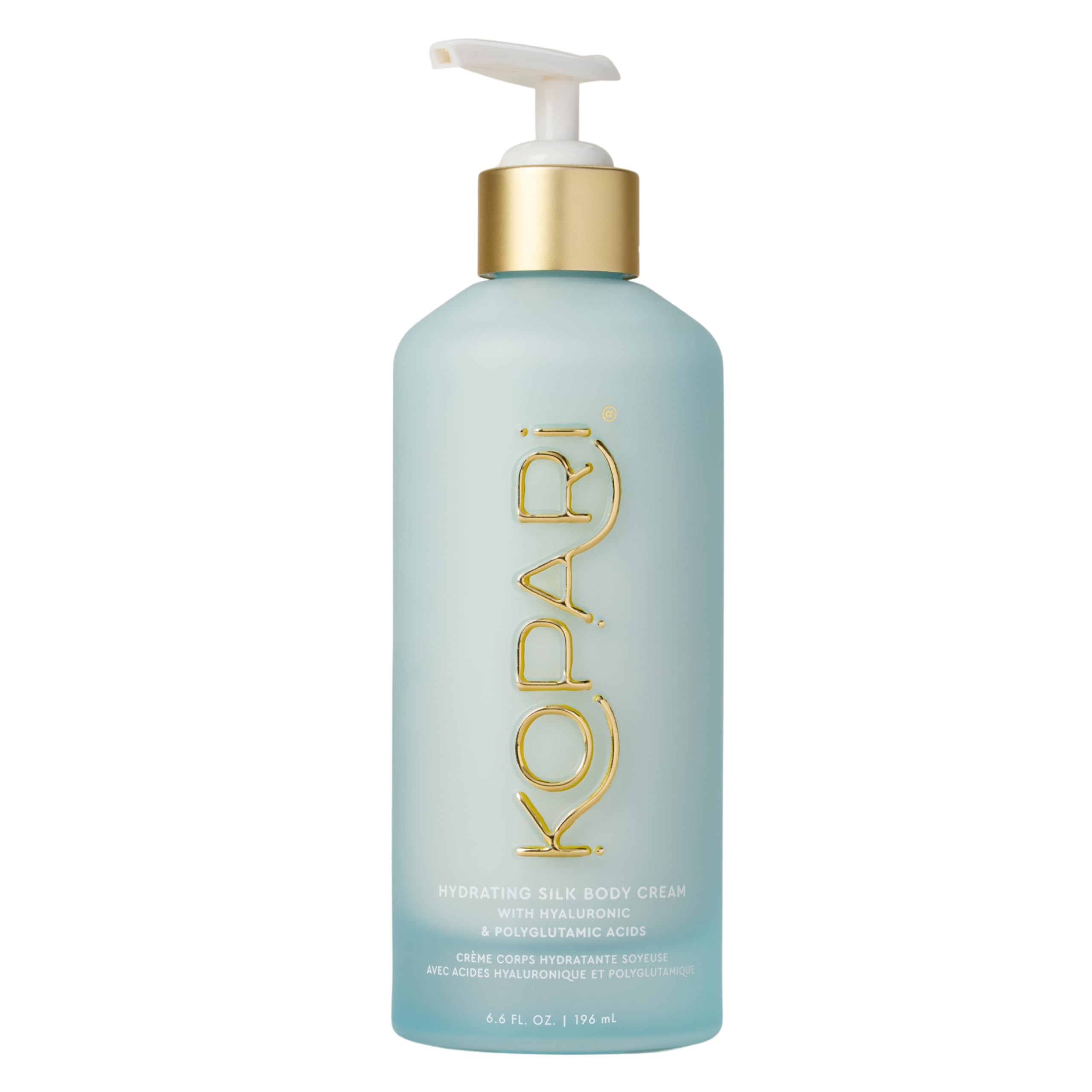 Kopari Hydrating Silk Body Cream bottle with premium hydration and silky finish
