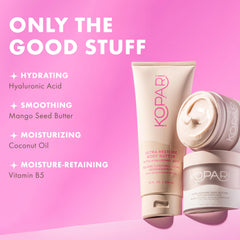 Kopari mango seed butter rich in omega fatty acids nourishes skin