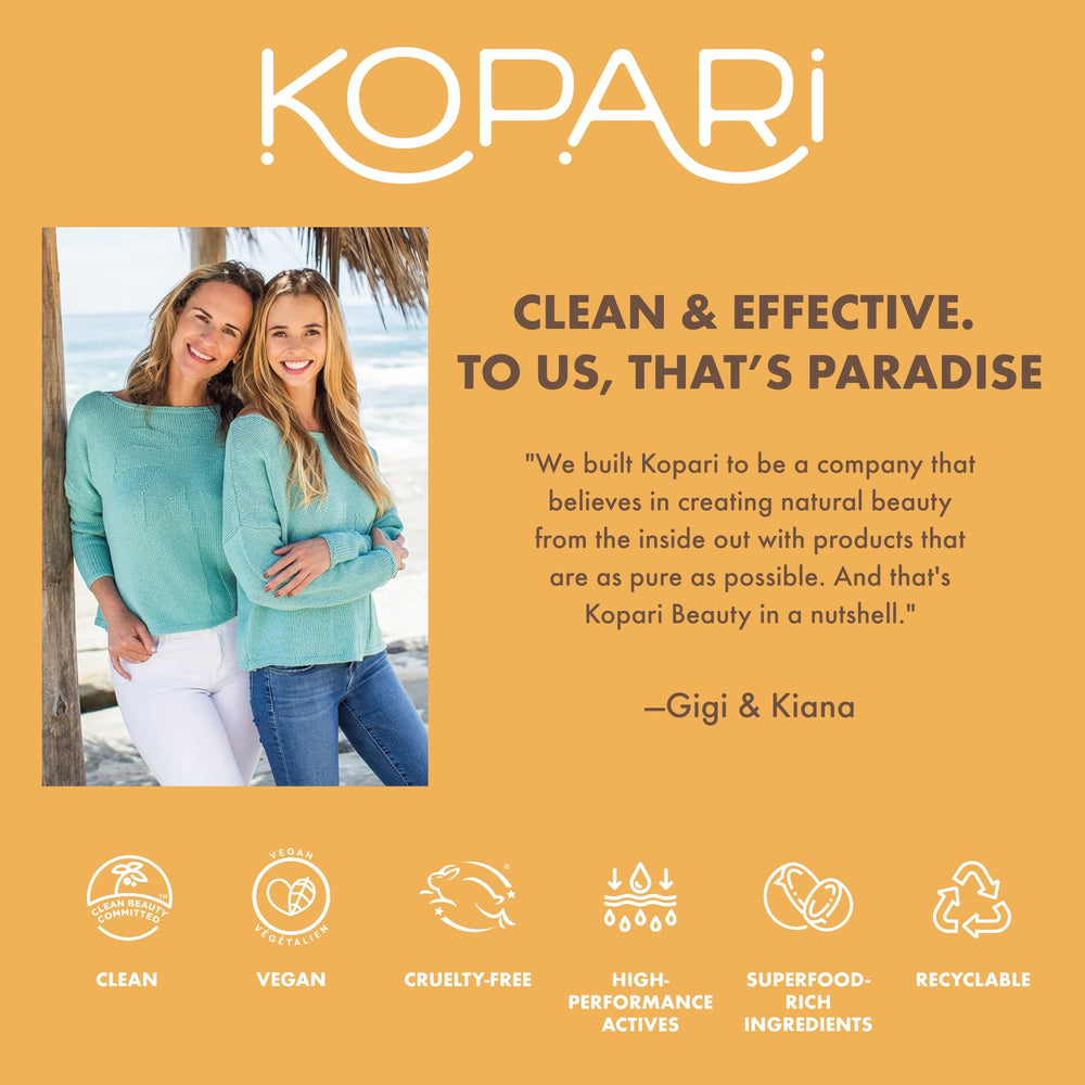 Kopari Rose Gold Sunglaze coconut scent enhances sunscreen experience