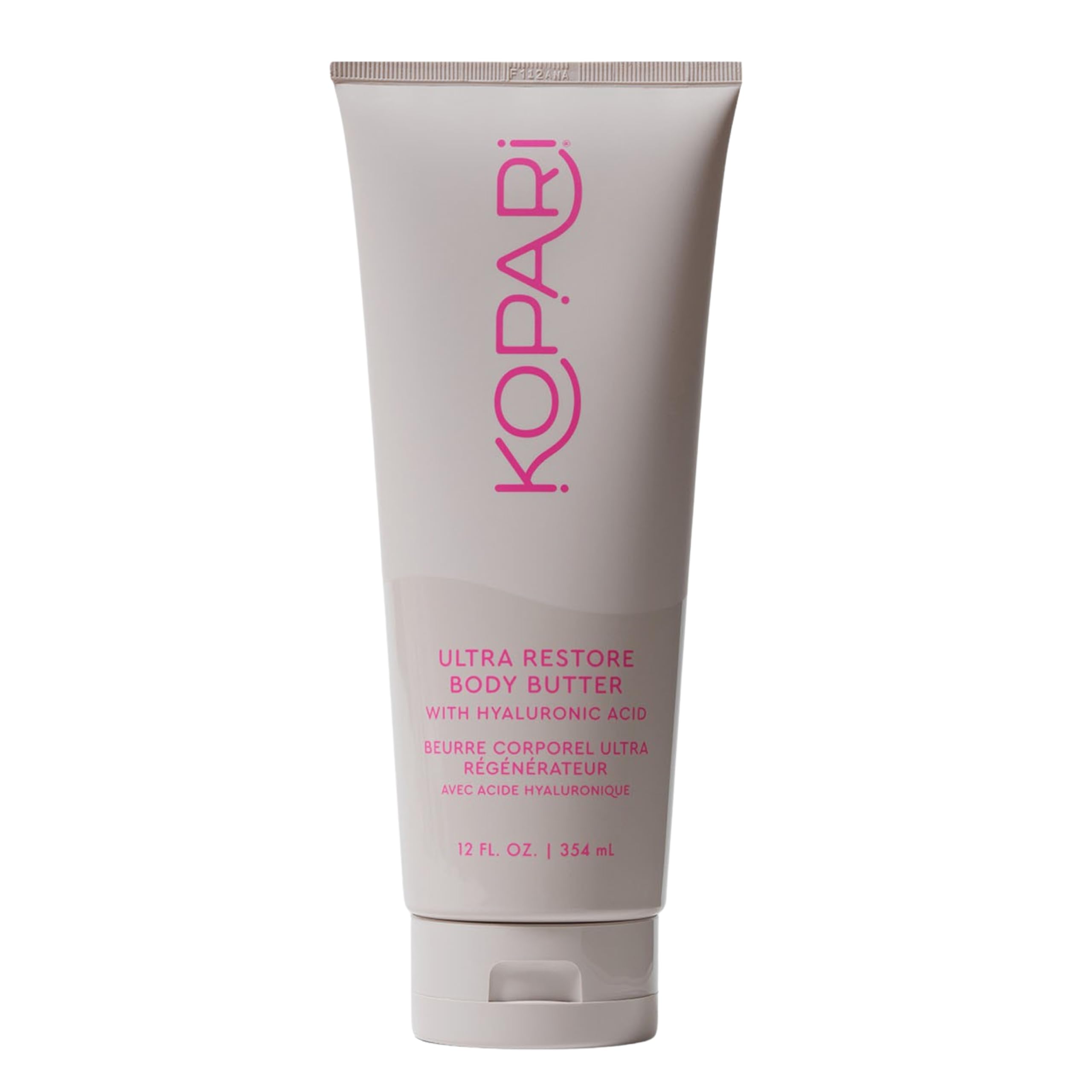 Kopari Ultra Restore Body Butter jar showing rich moisture and glow