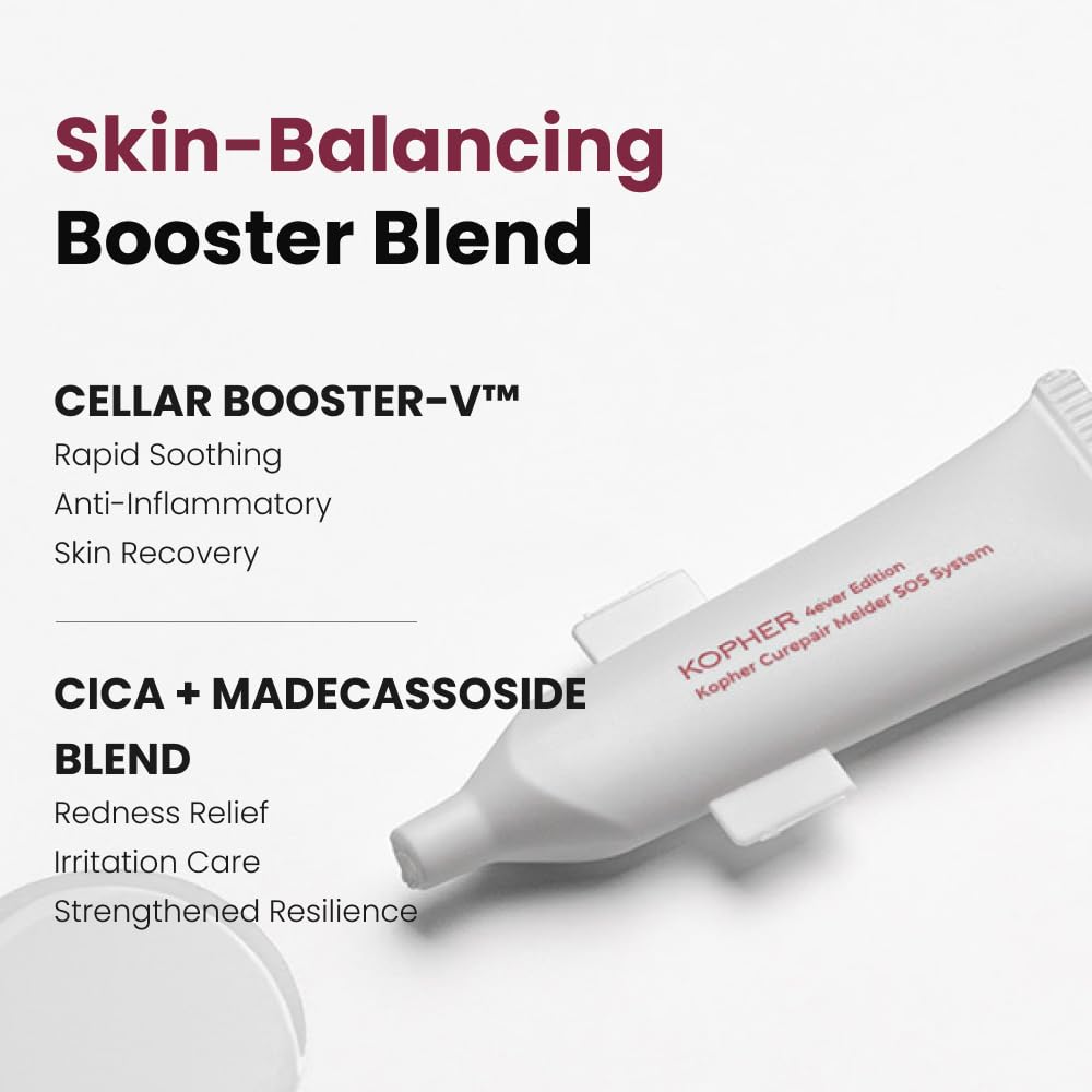 KOPHER Curepair Melder SOS Cream back-of-pack ingredients label for informed choices