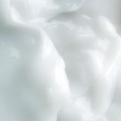 KORA Organics Milky Mushroom Mask swatch showing rich texture for quick, hydrating skincare moments.