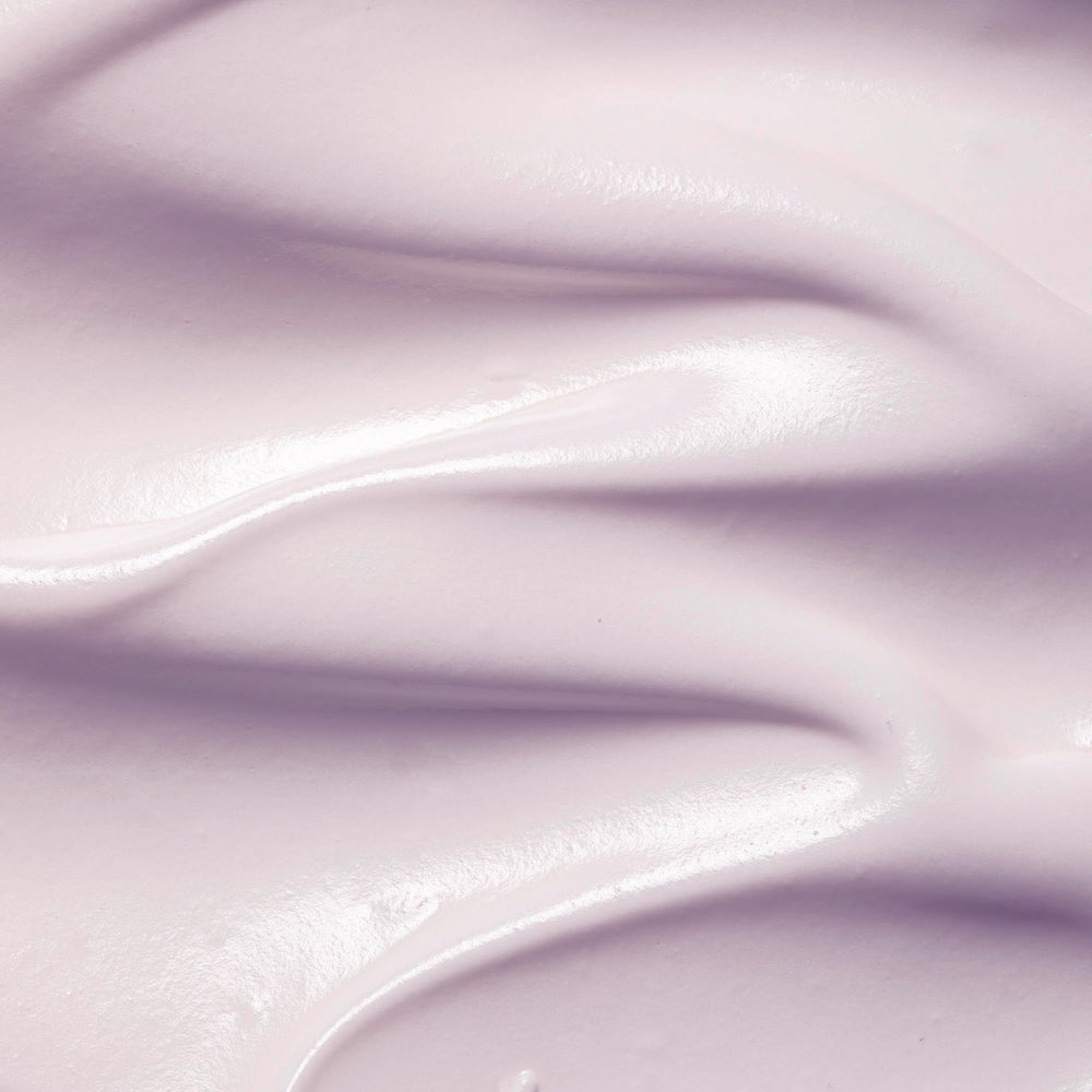 KORA Organics Plant Stem Cell Retinol Alternative Moisturizer texture close-up shows creamy hydration.