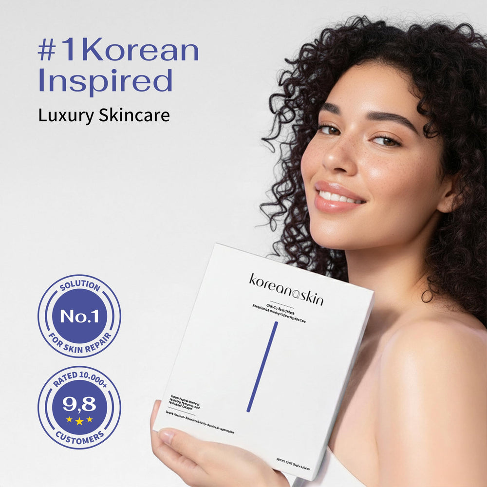 Koreana Skin hydrogel mask texture close-up reveals a smooth, moisture-rich sheet.