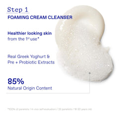 Korres Nourishing Probiotic Gel-Cream texture delivering lightweight hydration.