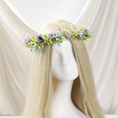KorViSHOW purple headband ideal for bridesmaids and fantasy shoots