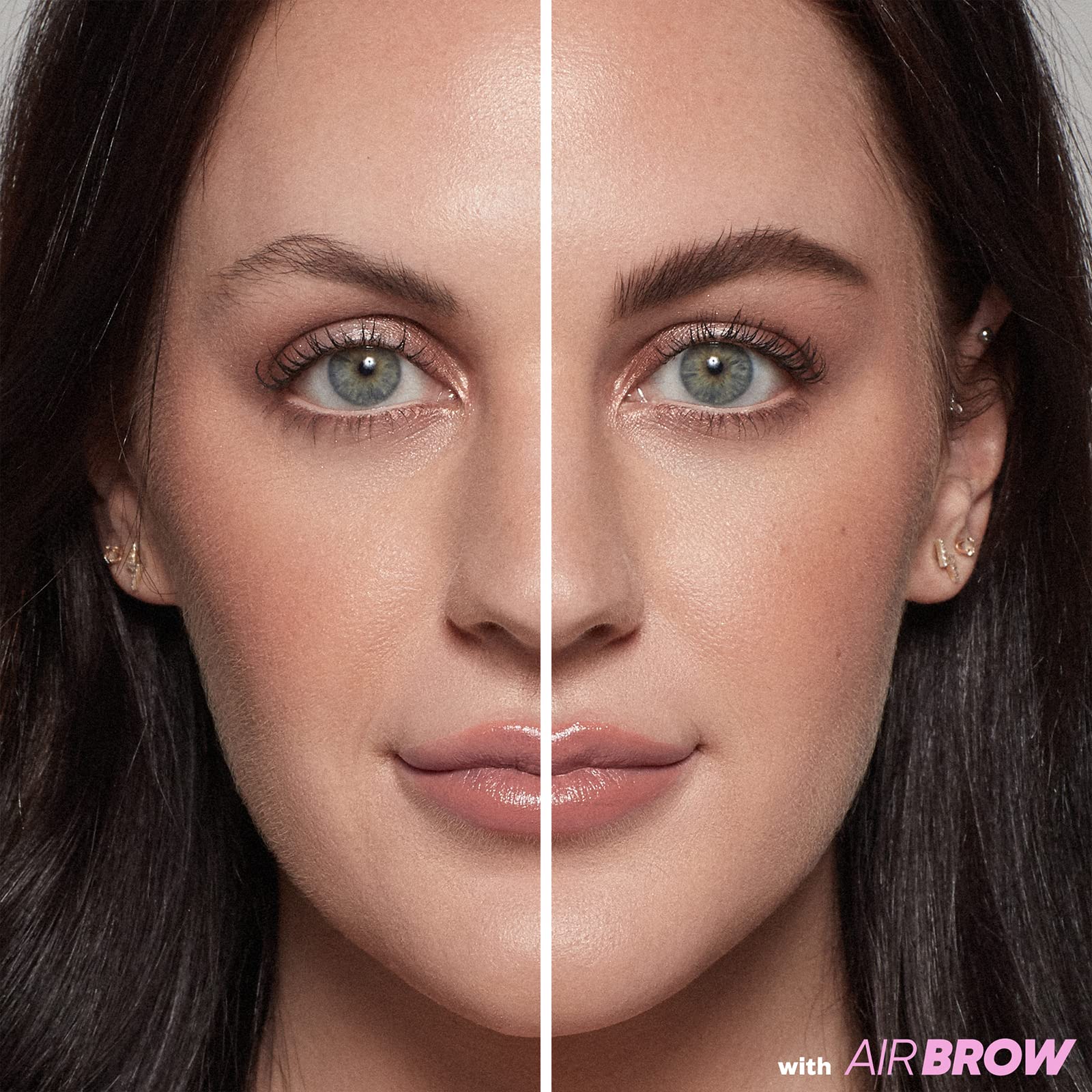 Kosas Air Brow triangular spoolie lifts hairs for fuller, natural-looking brows