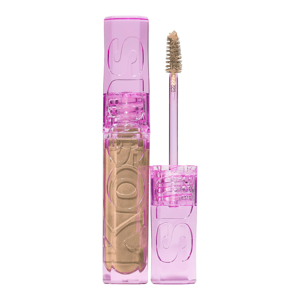 Kosas Air Brow Honey Blonde packaging showing a clean vegan formula for daily use