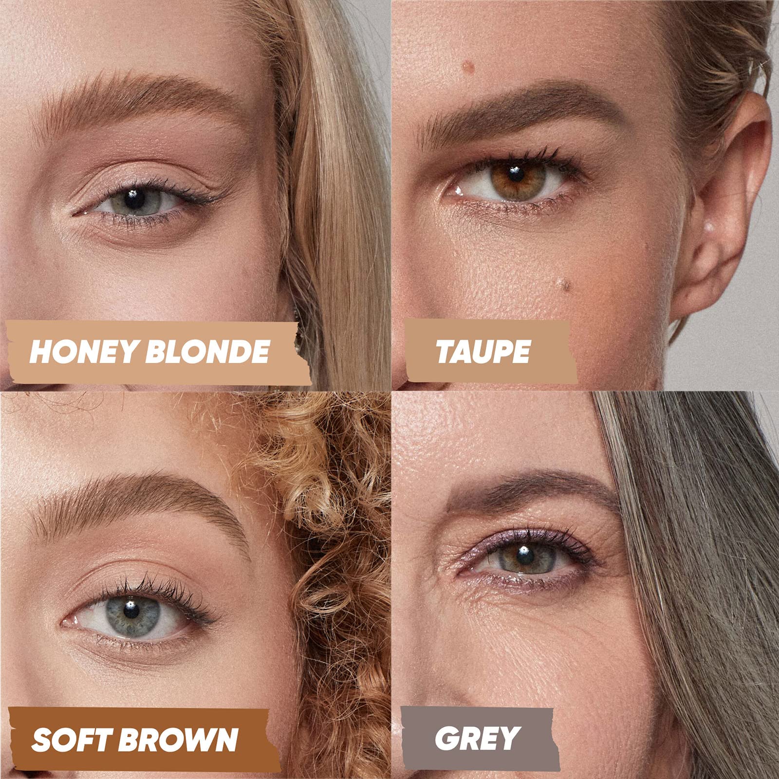 Kosas Air Brow vegan formula with castor oil nourishes brow hairs