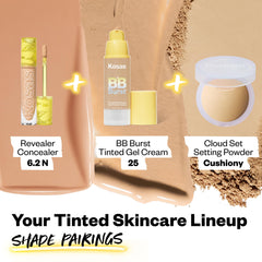 Kosas BB Burst daily wear application suggests hydrating, light coverage