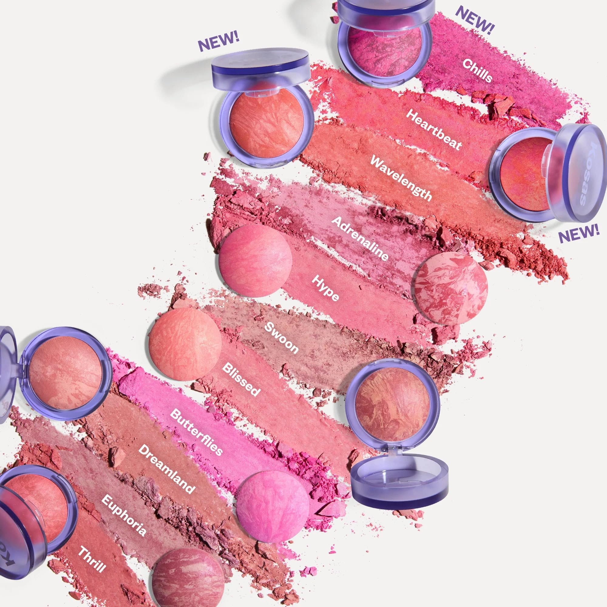 Kosas Blush is Life brush application for smooth blending
