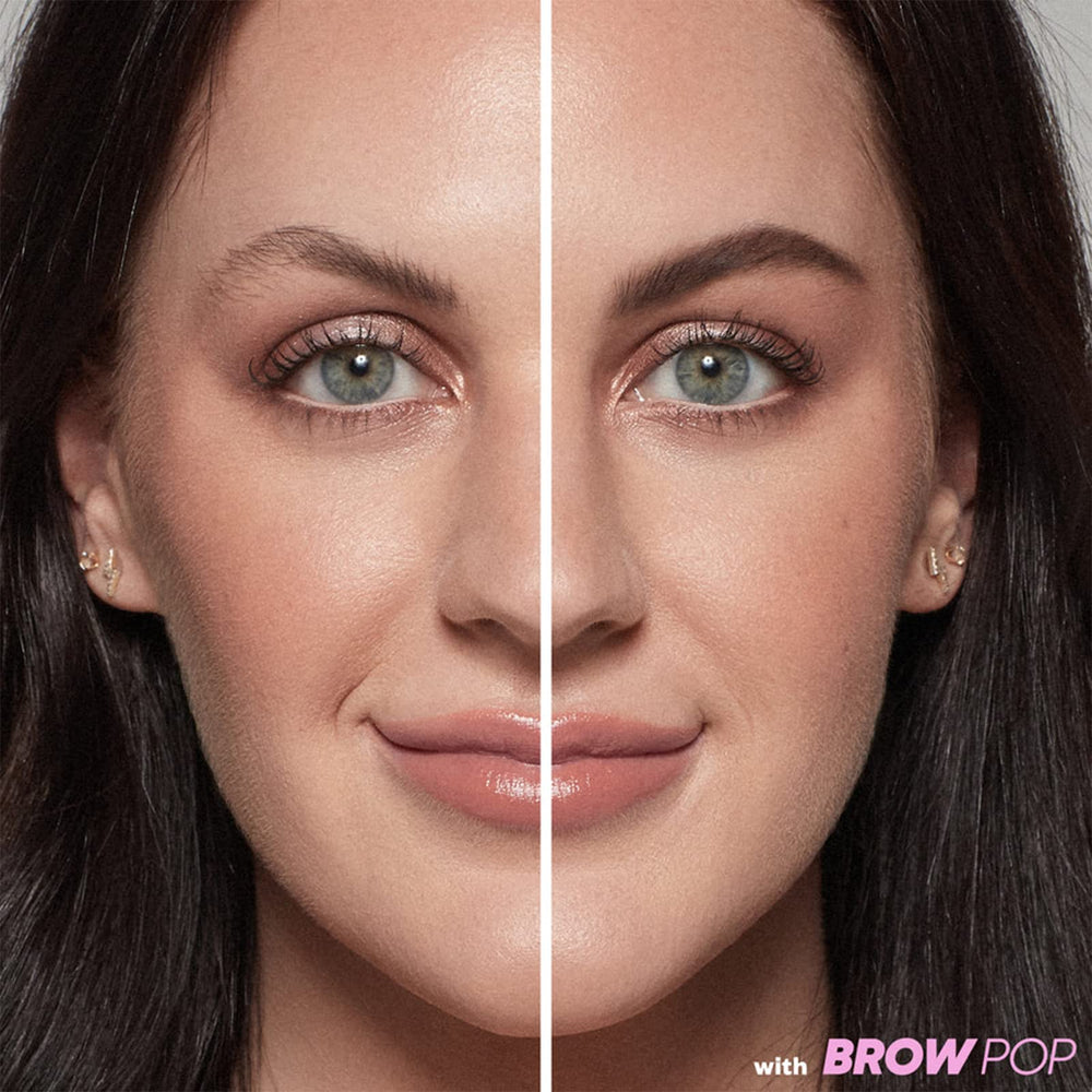Kosas Brow Pop built-in spoolie for seamless blending