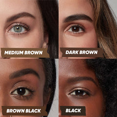 Kosas Brow Pop castor oil ingredient supports brow softness and health