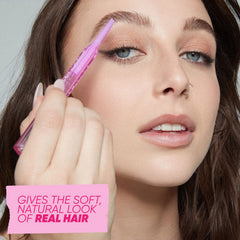Kosas Brow Pop thick side fills sparse brows for fuller look